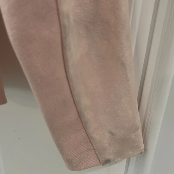 H by Halston Women's Size 6 pink 
Long Sleeve Zip Up lined Blazer with flaw - Picture 9 of 15